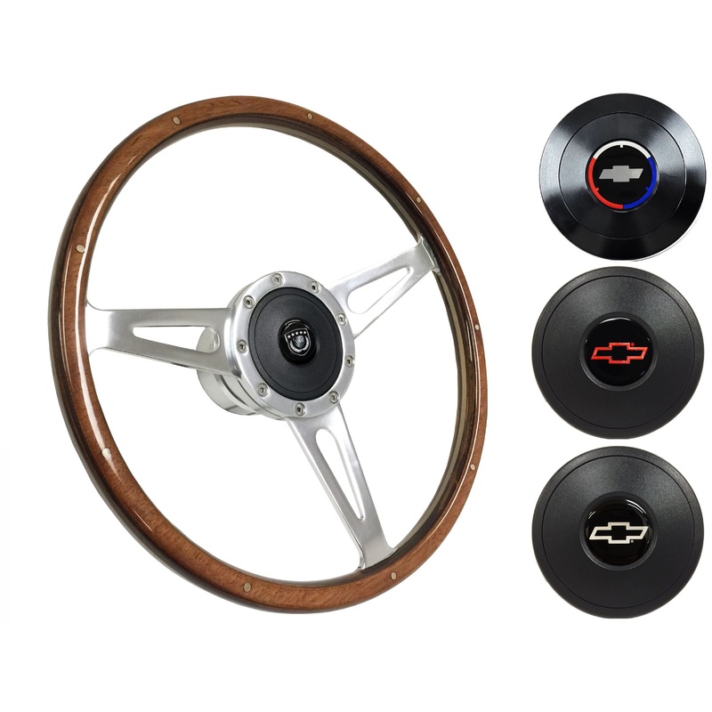1990-2005 Corvette Steering Wheel Kit | Deluxe Walnut Wood | ST3053