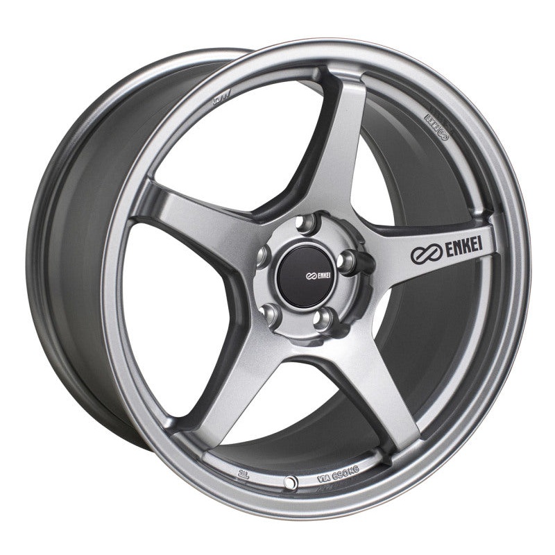 Enkei TS-5 18×8.5 5×100 45mm Offset 72.6mm Bore Storm Grey