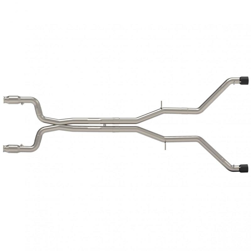 Kooks 16+ Chevy Camaro SS 6.2L 3in GREEN Cat Muff Delete Exhaust w/Black Tips (Use w/Kooks Headers)