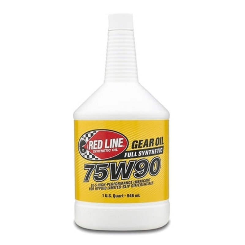 Red Line 75W90 GL-5 Gear Oil – 1 quart