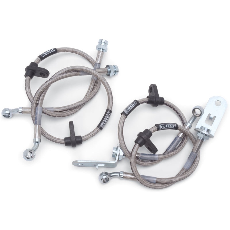 Russell Performance 80-89 Ford F-100/150 with 4in lift Brake Line Kit