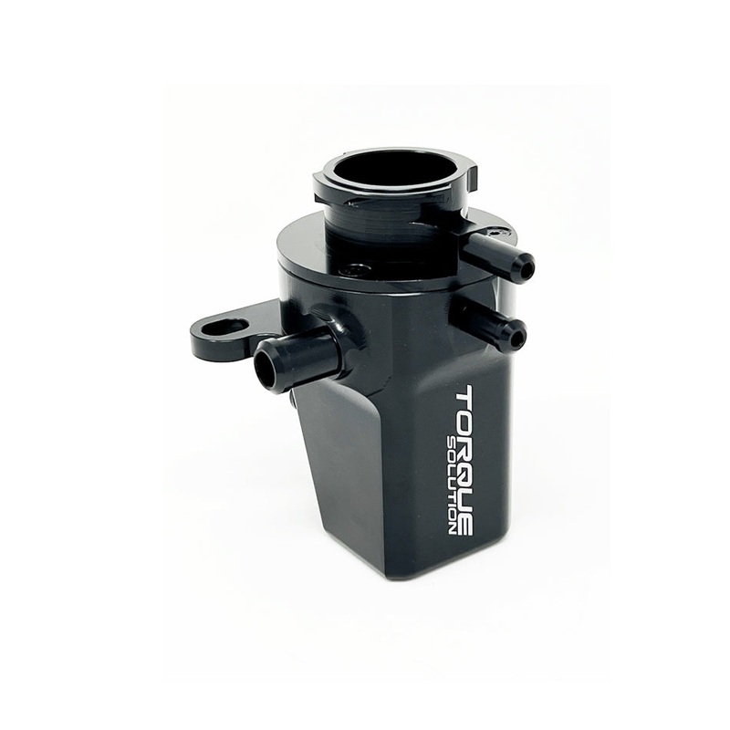 Torque Solution Coolant Expansion Tank Black – 2002-2007 WRX / 2004-2021 STI | TS-SU-679BK