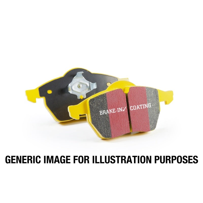 EBC 15+ Fiat 500X 1.4 Turbo Yellowstuff Rear Brake Pads