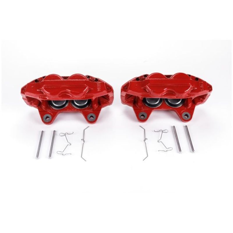 Power Stop 10-15 Lexus GX460 Front Red Calipers w/o Brackets – Pair