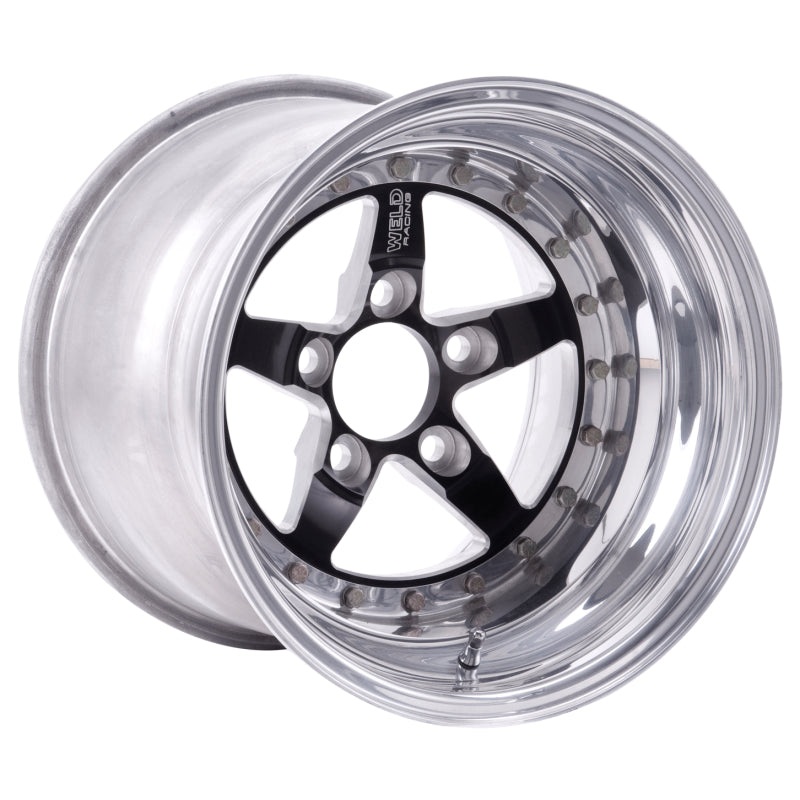 Weld Weldstar 15×8 / 5x120mm BP / 3.5in. BS Black Wheel – Non-Beadlock