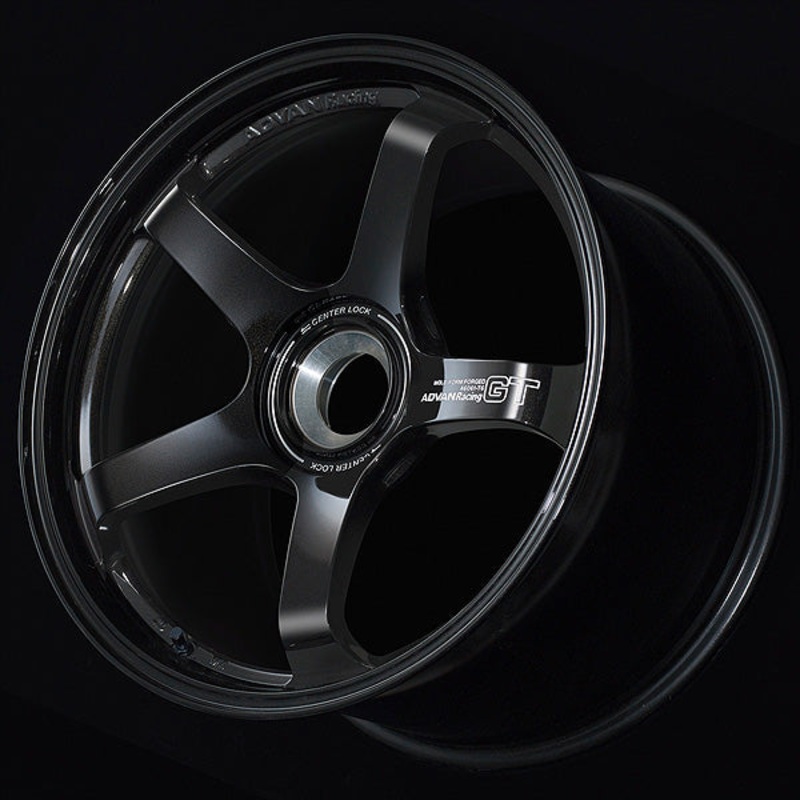 Advan GT Wheel for Porsche – 21×9.5 +59 | 5×130 | Racing Titanium Black