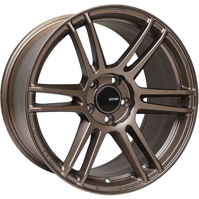 Enkei TSR-6 18×8 5×100 45mm Offset 72.6mm Bore Matte Bronze Wheel