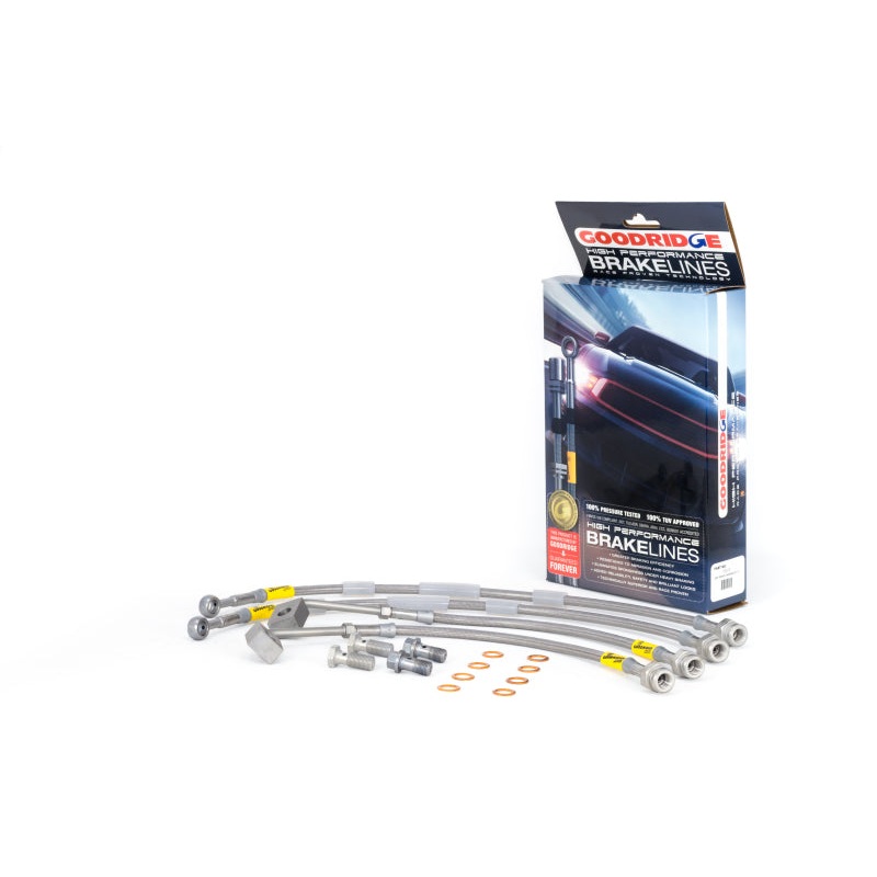 Goodridge 11-15 Jeep Grand Cherokee (Incl SRT 8) / 11-15 Dodge Durango SS Brake Line Kit