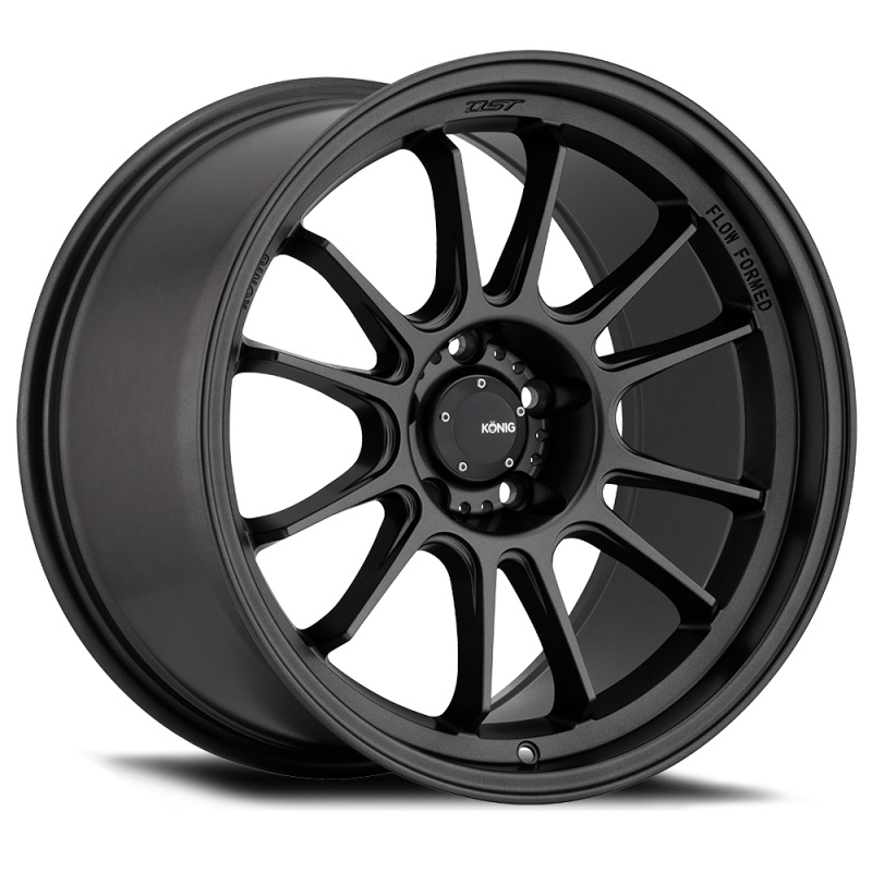 KONIG Hypergram Wheel – 17×8.0 +40 | 4×100 | Matte Black