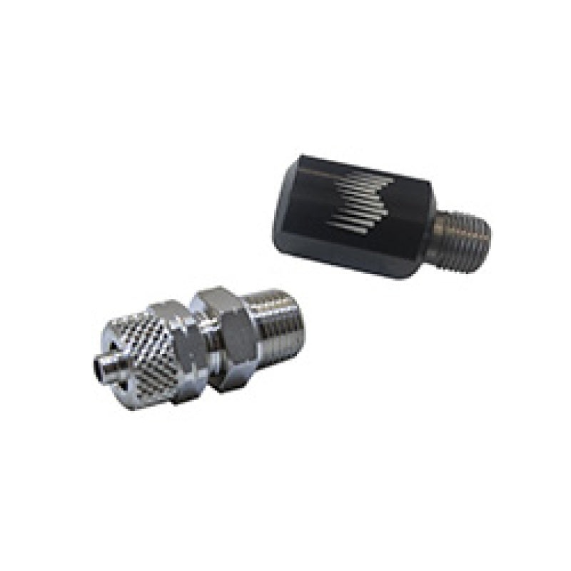 Snow Performance 90 Degree Nozzle Holder (1/8in. NPT to 1/4in. OD Tube) – Black