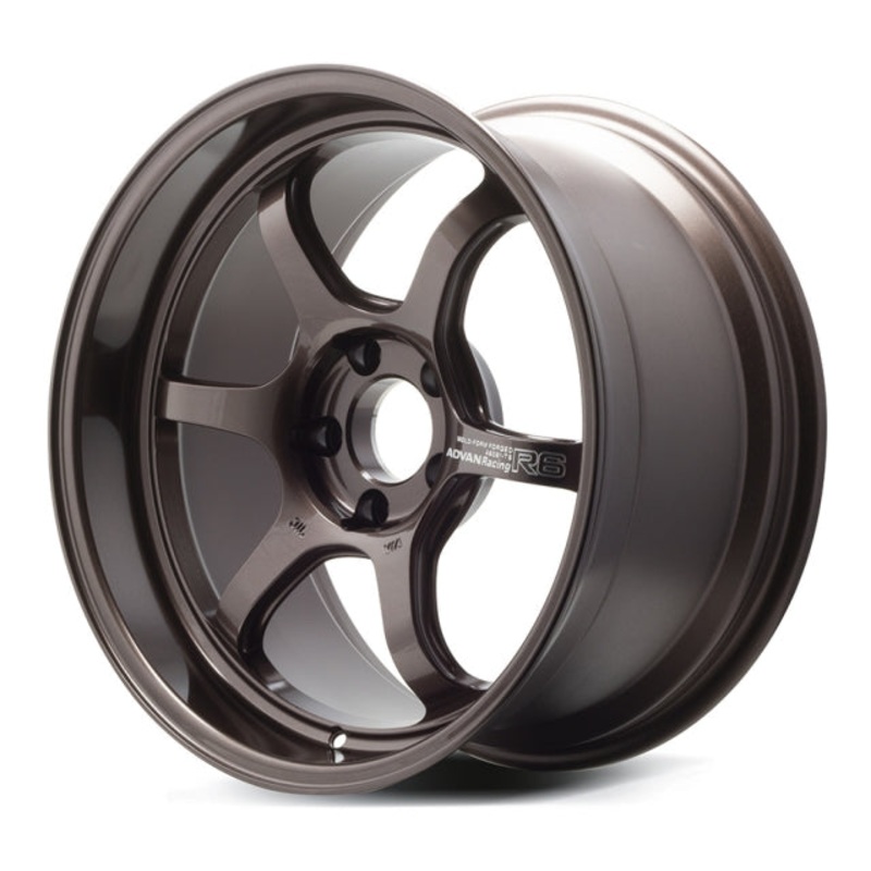 Advan Racing R6 Wheel – 18×11.0 +15 | 5×114.3 | Racing Copper Bronze