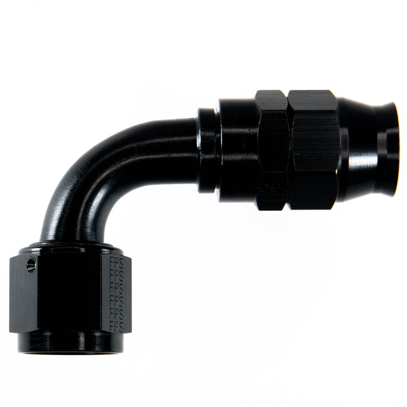 Fragola -8 AN 90 PTFE Hose End 689008-BL