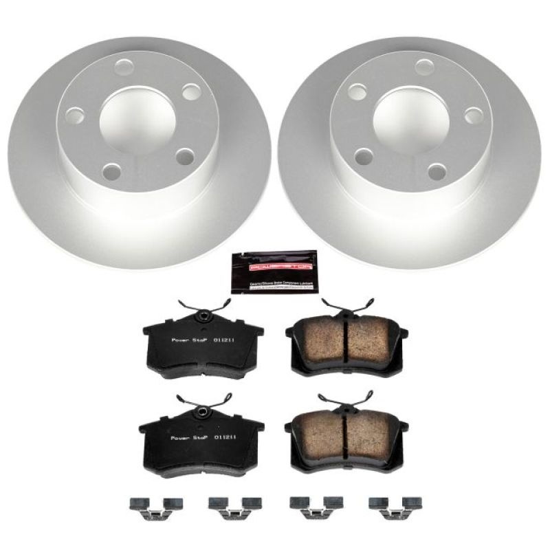 PowerStop Power Stop 98-04 Audi A6 Rear Z23 Evolution Sport Coated Brake Kit