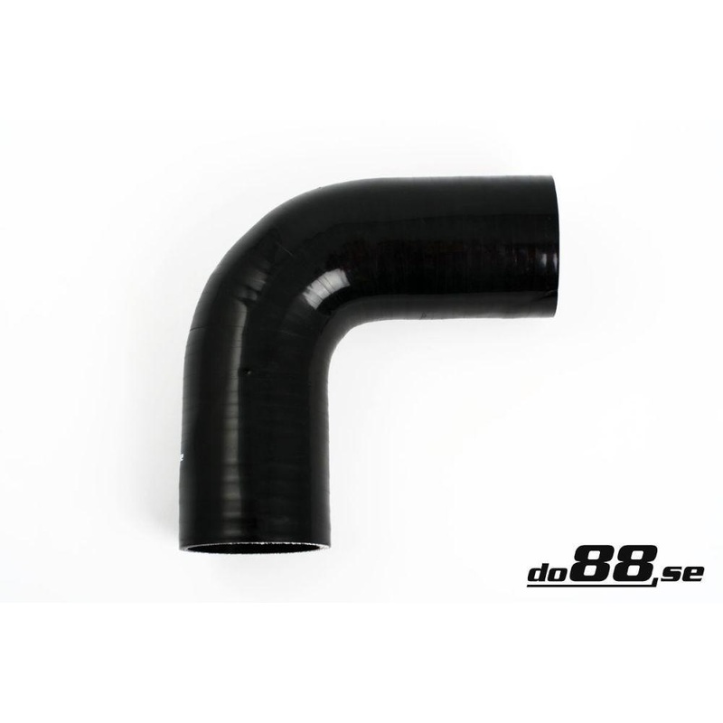 Silicone Hose Black 90 degree 2,75” (70mm)