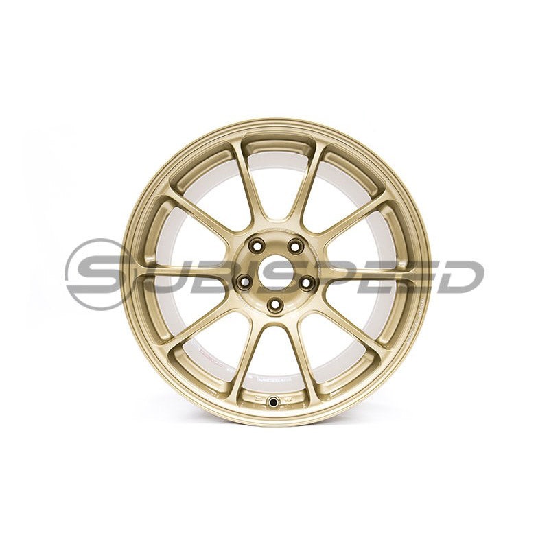 Volk Racing ZE40 18×9.5 5×114.3 Face 2 +38 Gold Wheel – Universal
