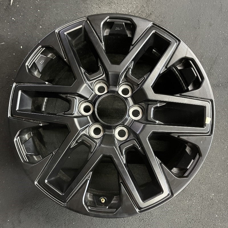20″ SEQUOIA 23-24 20×8 open spoke 6 spoke matte black Original OEM Wheel Rim