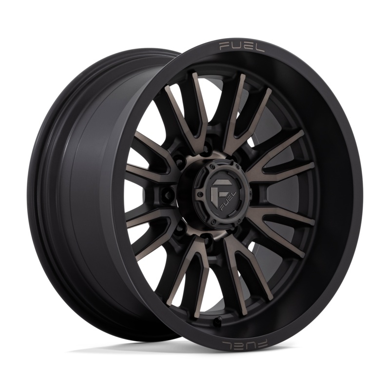 Fuel Wheels D762 Clash 20″ 8×165.1 Matte Black Double Dark Tint
