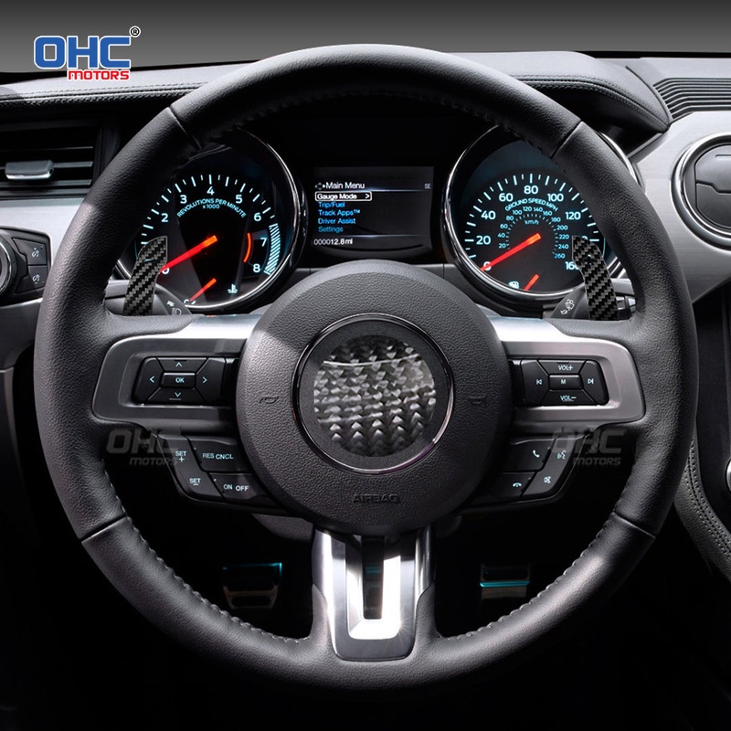 Magnetic  Carbon Fiber Paddle Shifters For Mustang 2015-2023