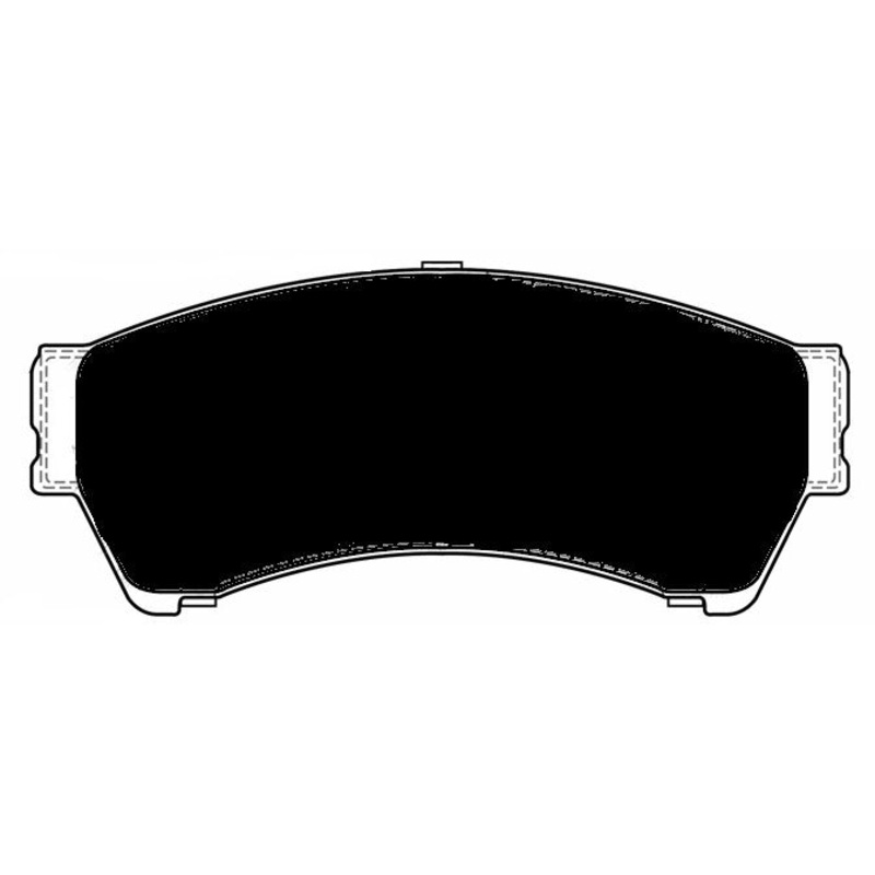 Porterfield Brake Pads for 2008 LINCOLN MK Z