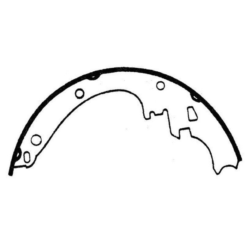 Porterfield Brake Shoes for 1976 PONTIAC LE MANS