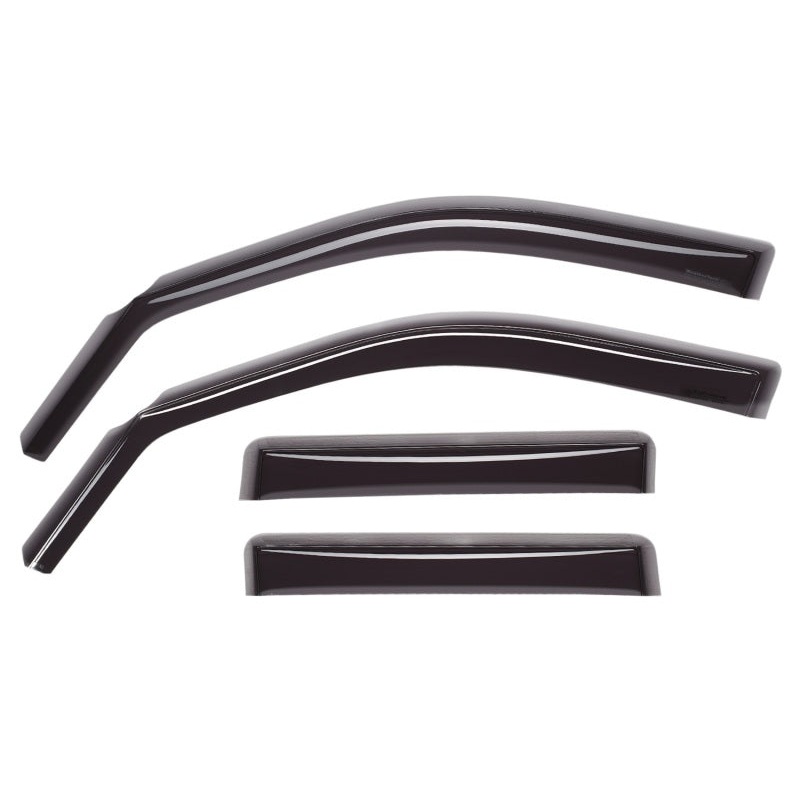 WeatherTech 23-24 Jeep Grand Cherokee Front & Rear Side Window Deflectors – Dark Tint
