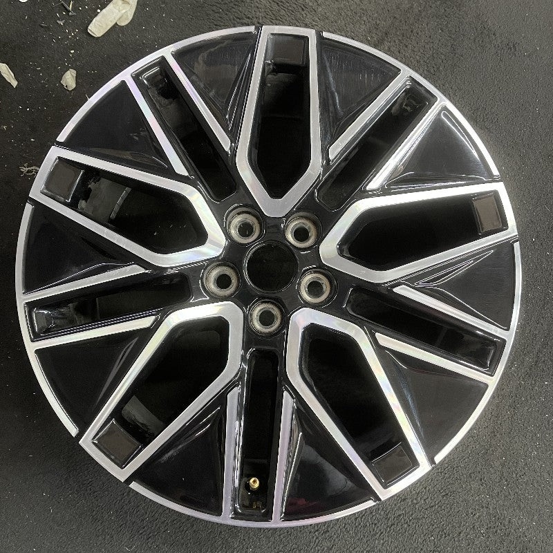19″ MUSTANG MACH-E 24 19×7 diamd spoke black Original OEM Wheel Rim