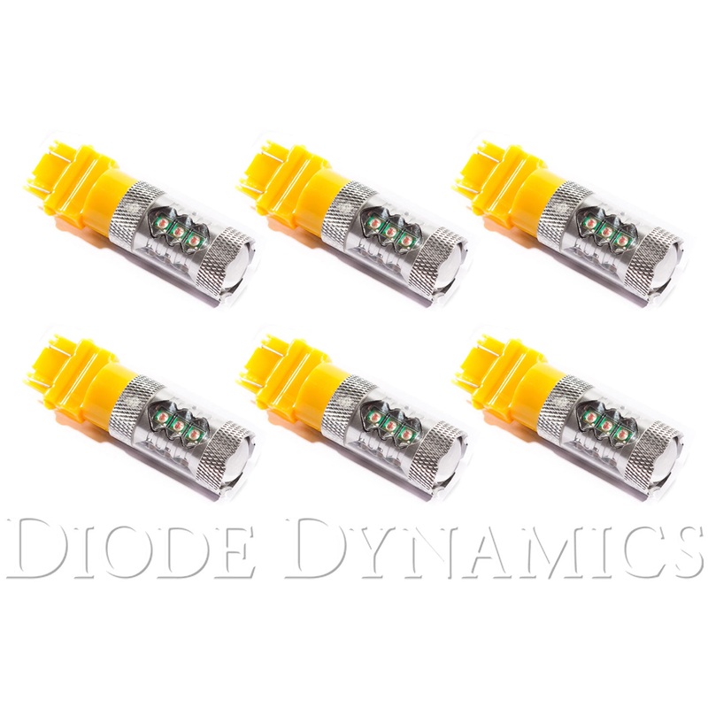 3157 LED Bulb XP80 LED Amber Set of 6 Diode Dynamics
