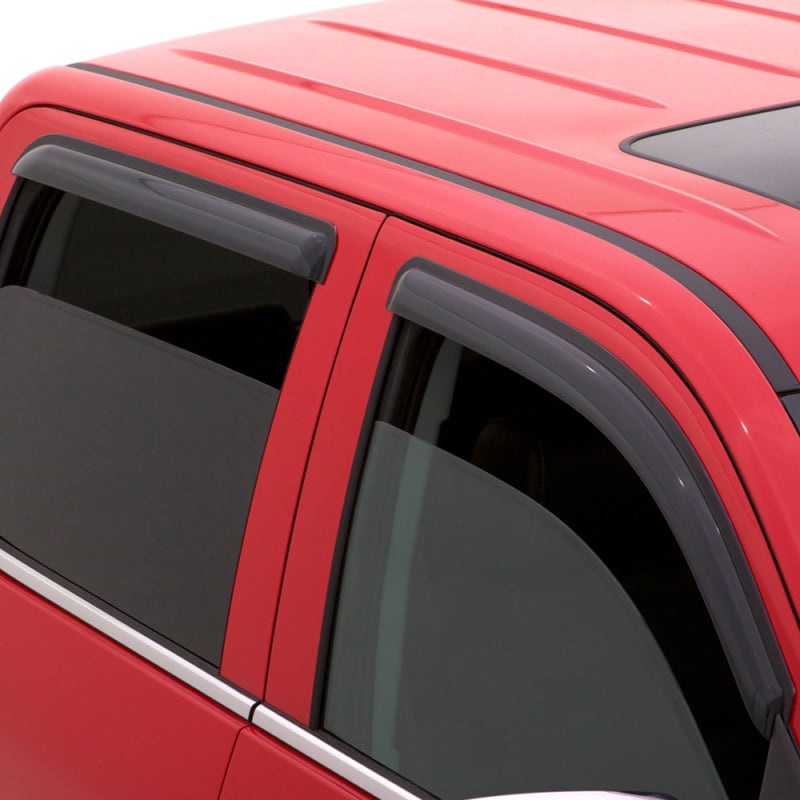 AVS 04-09 Mazda 3 Hatch (5 Door) Ventvisor Outside Mount Window Deflectors 4pc – Smoke