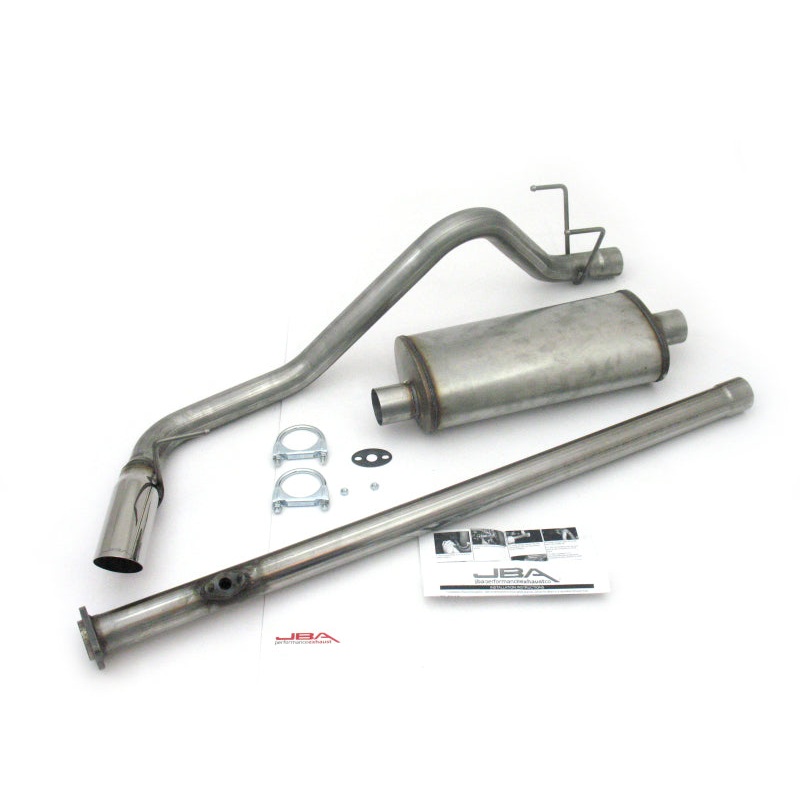 JBA Performance Exhaust 2 1/4″ Stainless Steel Cat-Back Exhaust System 4X4 Short Bed Toyota Tacoma Xtra Cab 1995-1999 | 40-9012