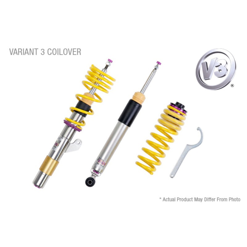 KW Coilover Kit V3 BMW 4 series F33 Convertible 2WD w/ EDC