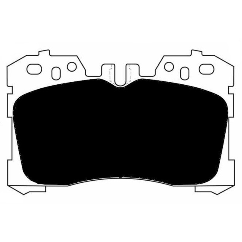 Porterfield Brake Pads for 2012 LEXUS LS 600h L