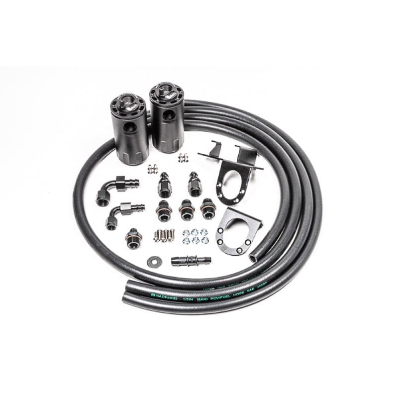 Radium Engineering 07-21 Toyota Tundra Dual Catch Can Kit Fluid Lock