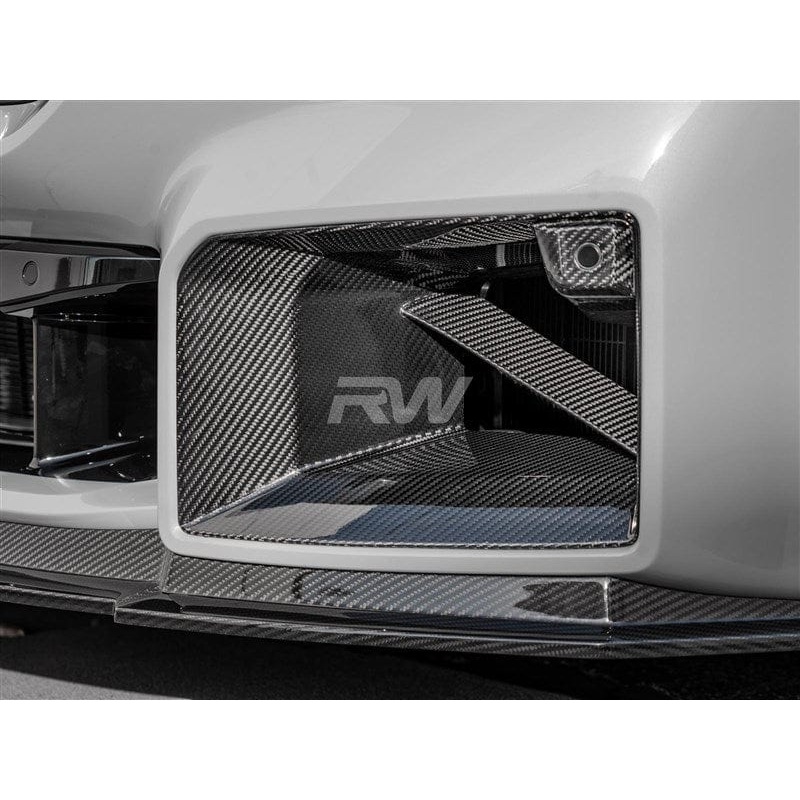 RW Carbon Carbon Fiber Front Duct Trims – BMW / G87 / M2