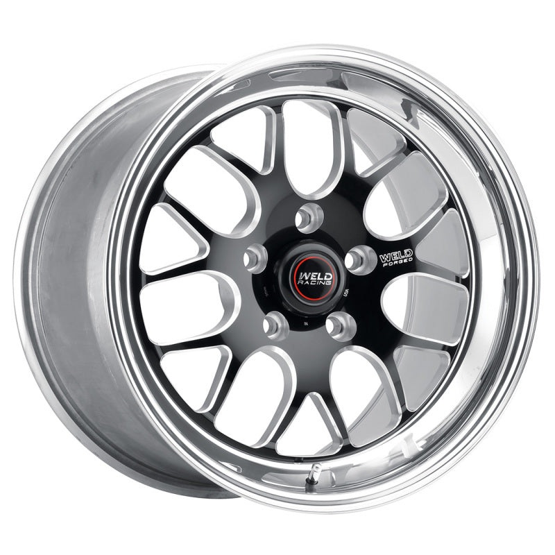 Weld S77 17×8 / 5x115mm BP / 5.3in. BS Black Wheel (Medium Pad) – Non-Beadlock