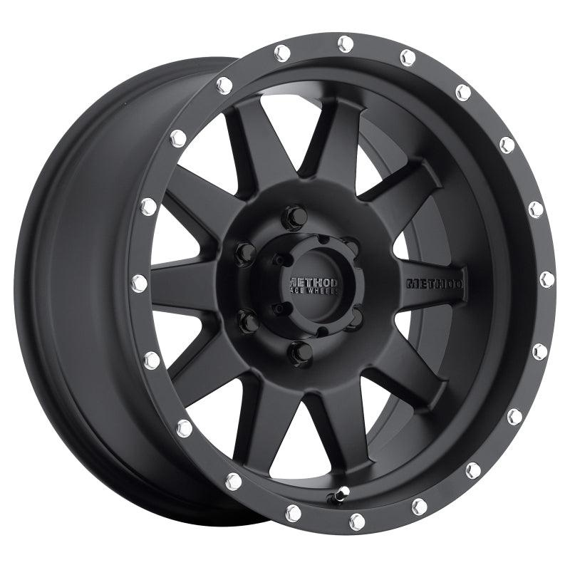 Method MR301 The Standard 15×7 -6mm Offset 6×5.5 108mm CB Matte Black Wheel