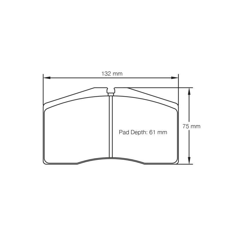 Pagid – (Shape No.: 1842) Audi, Porsche