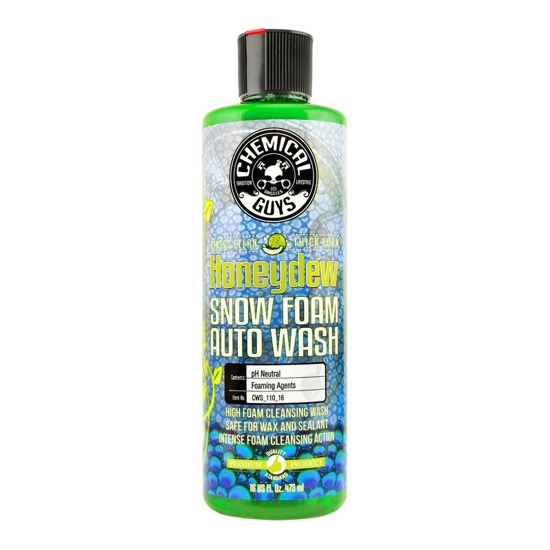 Chemical Guys Honeydew Snow Foam Auto Wash Cleansing Shampoo – 16oz