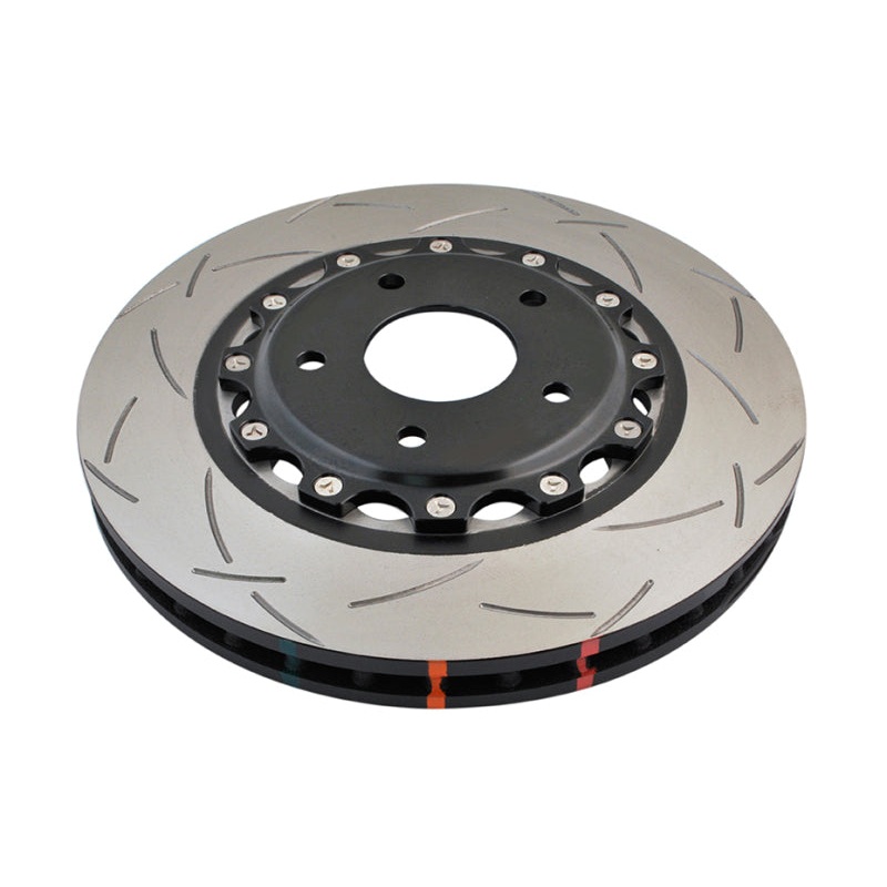 DBA 05-12 Corvette C6 w/Z51 pkg Front Slotted 5000 Series 2 Piece Rotor Assembled w/ Black Hat
