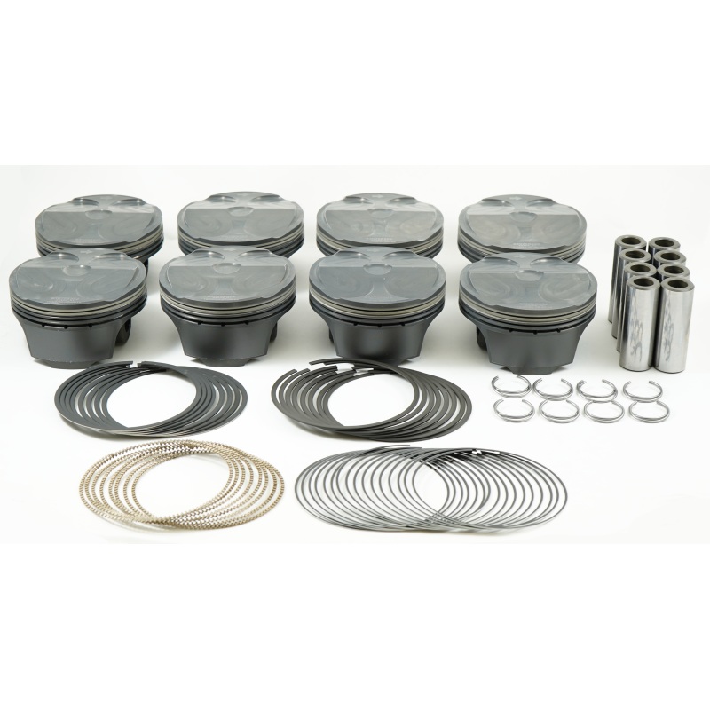 Mahle MS Piston Set Gen 3 Coyote 308ci 3.662in Bore 3.65in Stroke 5.933in Rod .866 Pin 8.4cc 12 CR