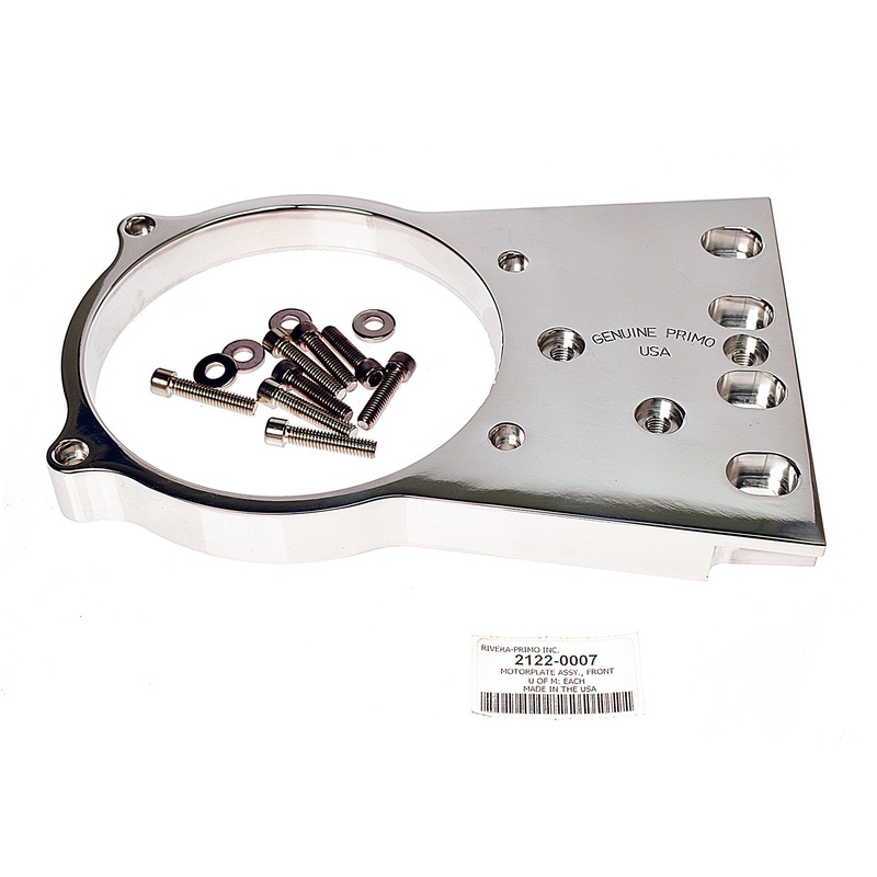 Polished Front Motorplate Assembly