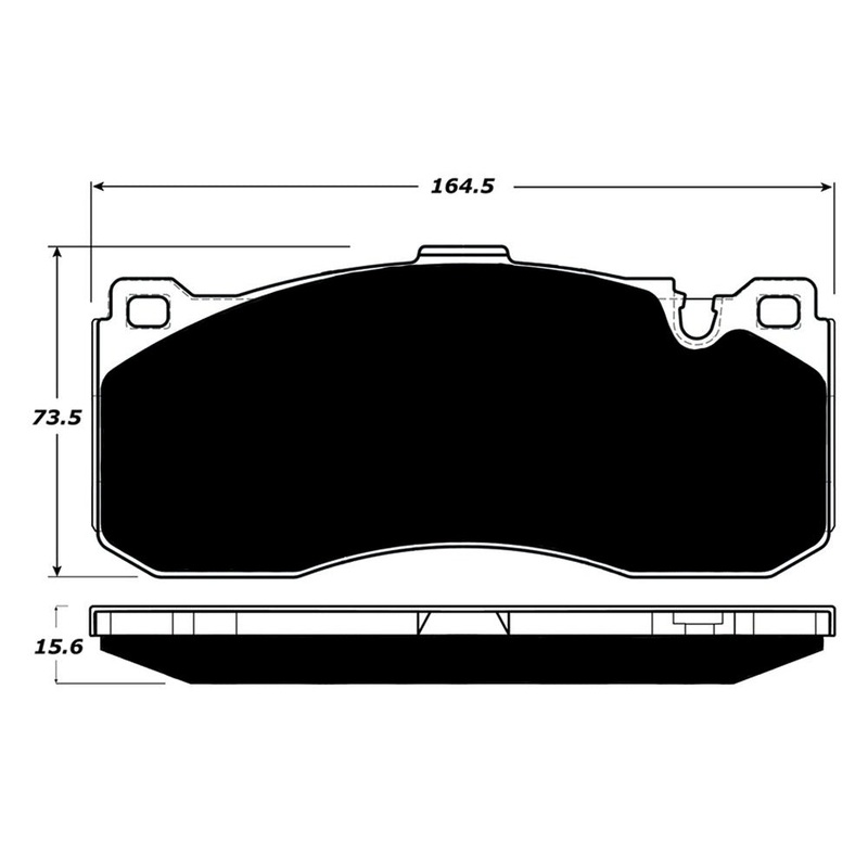 Porterfield Brake Pads for 2012 BMW 135i