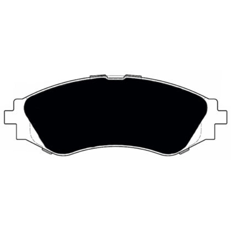 Porterfield Brake Pads for 2014 CHEVROLET SPARK