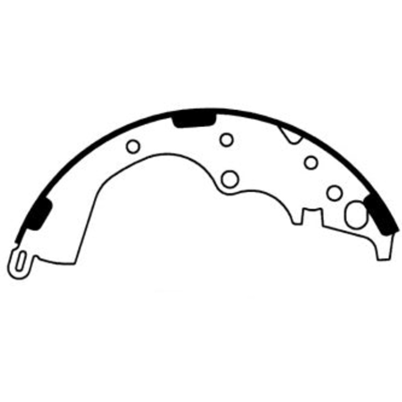 Porterfield Brake Shoes for 2014 TOYOTA TACOMA 2WD 6 Lug