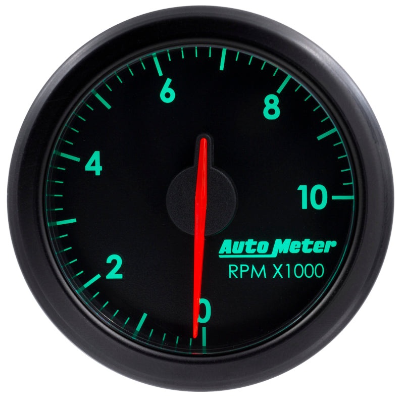 Autometer Airdrive 2-1/6in Tachometer Gauge 0-10K RMP – Black