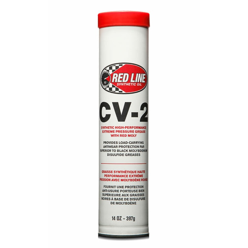 CV-2 Grease W/ Moly 14Oz Tube by Red Line