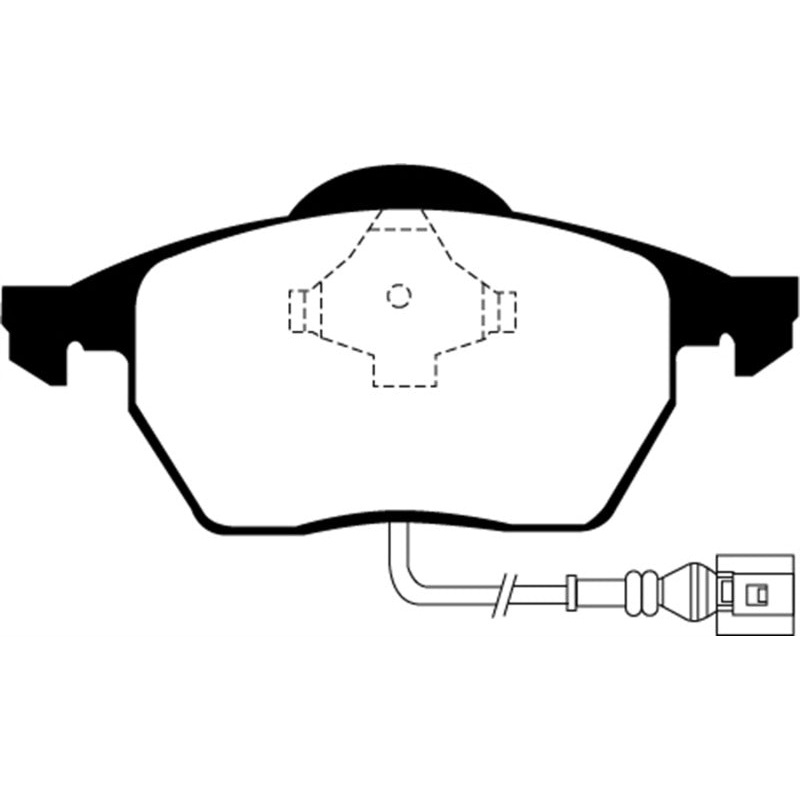 EBC 99-06 Audi TT 1.8 Turbo Yellowstuff Front Brake Pads