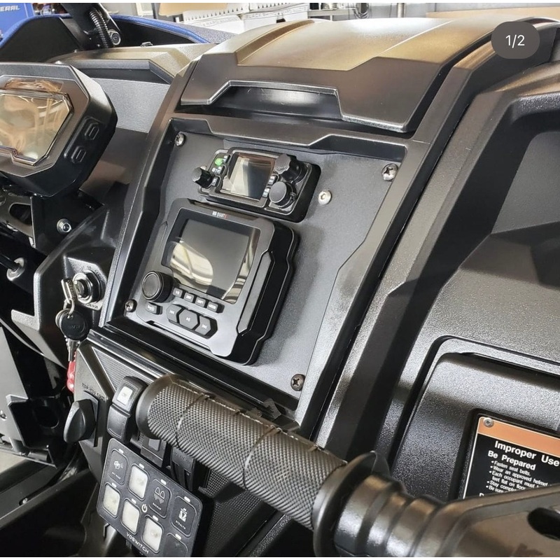 Kawasaki KRX Custom Dash Mount by StayFlush