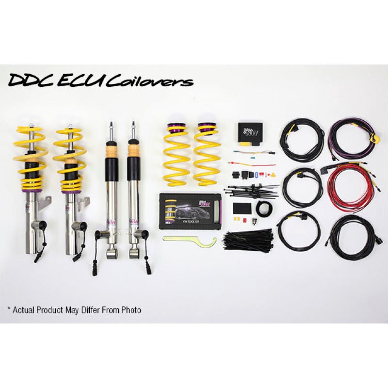 KW Coilover Kit DDC ECU 08+ A4, S4 (8K/B8) 4Dr Quattro all engines w/o Electronic Dampeing Control