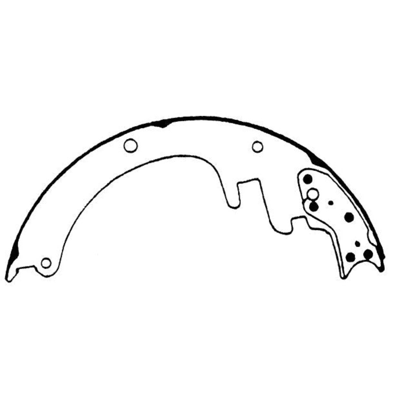 Porterfield Brake Shoes for 2000 GMC SUBURBAN 2500 2WD 13 x 2 1/2″ Rear Shoe
