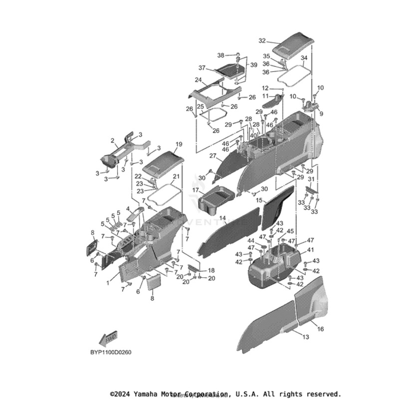 Side Cover Insulator by Yamaha